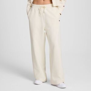 Champion Women's High-Rise Fleece Wide Leg Sweatpants